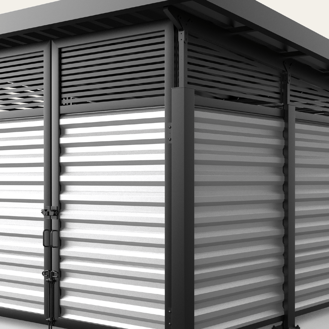 roofed-enclosure-1111R_7.2RibHorizontal_SilverSatin-L