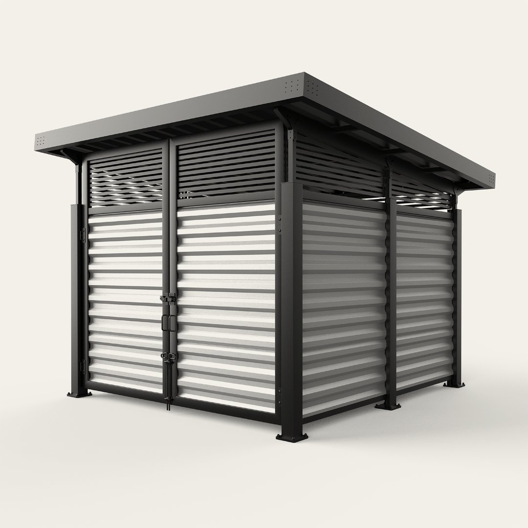 roofed-enclosure-1111R_7.2RibHorizontal_SilverSatin