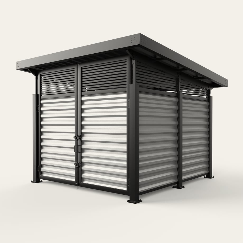 roofed-enclosure-1111R_7.2RibHorizontal_SilverSatin