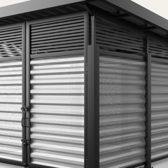 roofed-enclosure-1111R_Perforated7.2Rib_SilverSatin-L