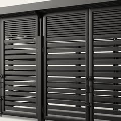 roofed-enclosure-1122R_Metal_4inSlats_ElectricBlack-L