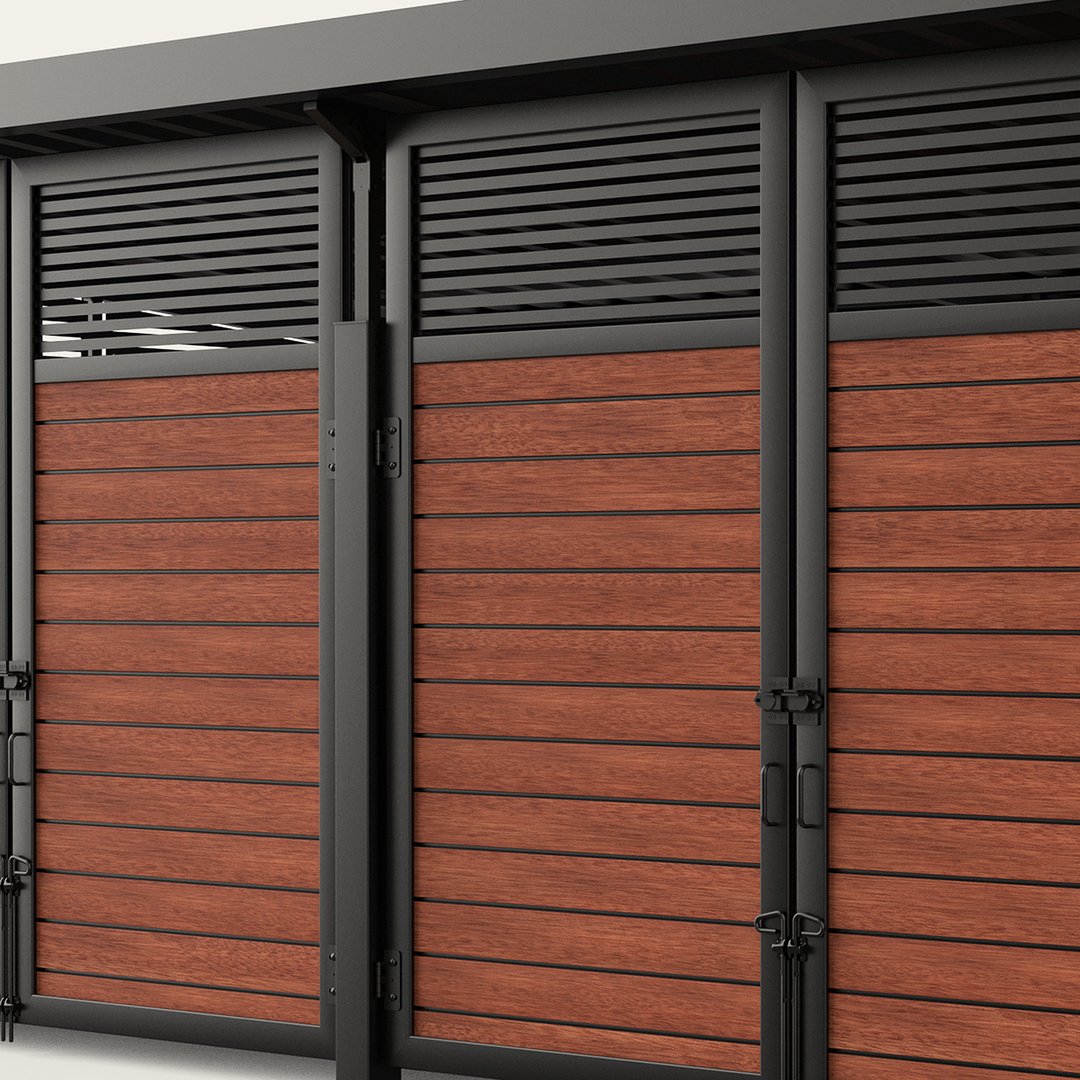 roofed-enclosure-1122R_HorizontalStandardStiffener_Cedar-L