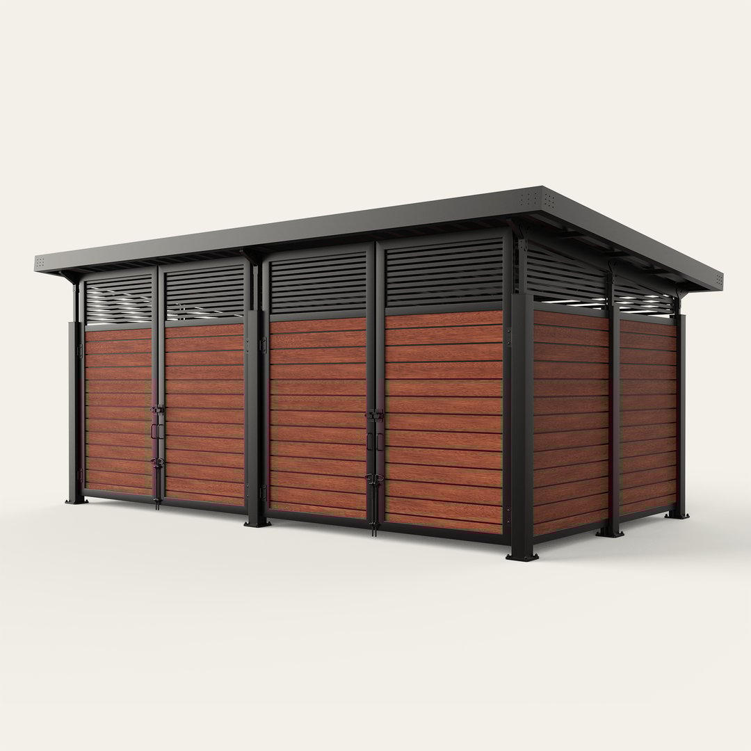 roofed-enclosure-1122R_HorizontalStandardStiffener_Cedar