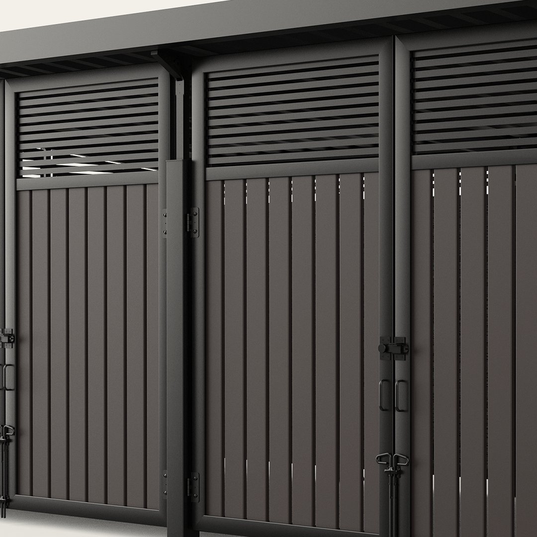 roofed-enclosure-1122R_Vertical6inSlat_MissionHillLedgestone-L