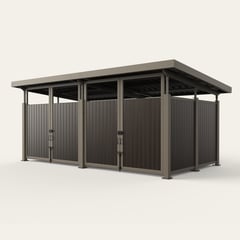 roofed-enclosure-1122r-DarkHickory-NoTransoms_SlateGray