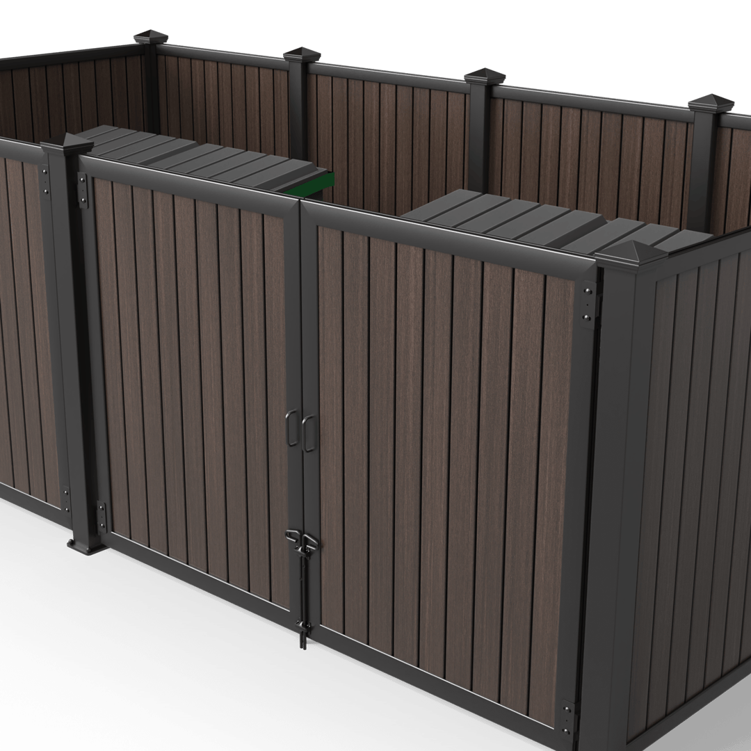 dumpster-enclosure-1122-vertical-plank-standard-stiffener-dark-hickory-nighthawk-L