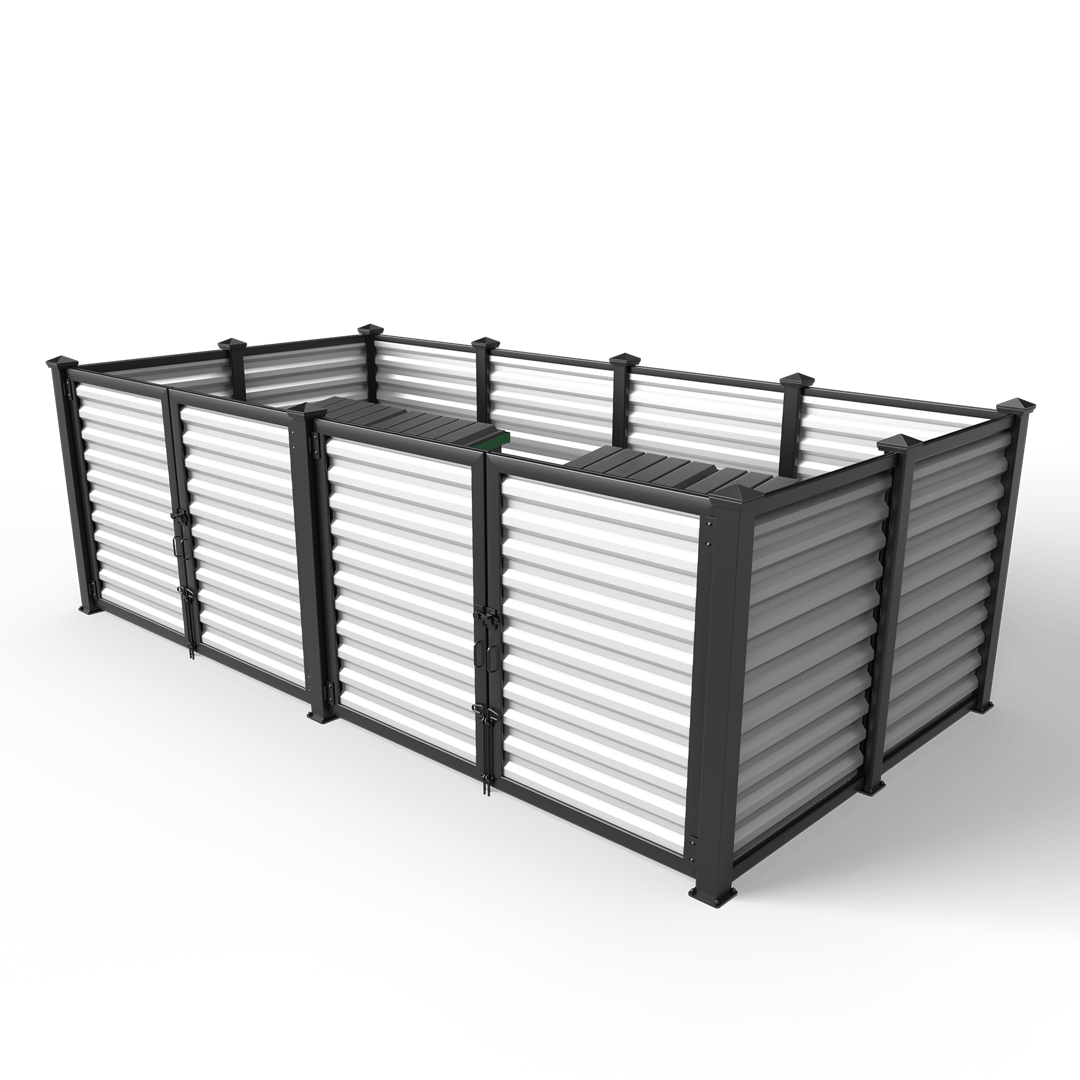 dumpster-enclosure-1122-7.2-rib-horizontal-silver-satin-nighthawk