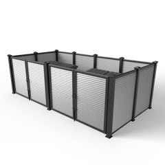 dumpster-enclosure-1122-true-louver-silver-satin-nighthawk