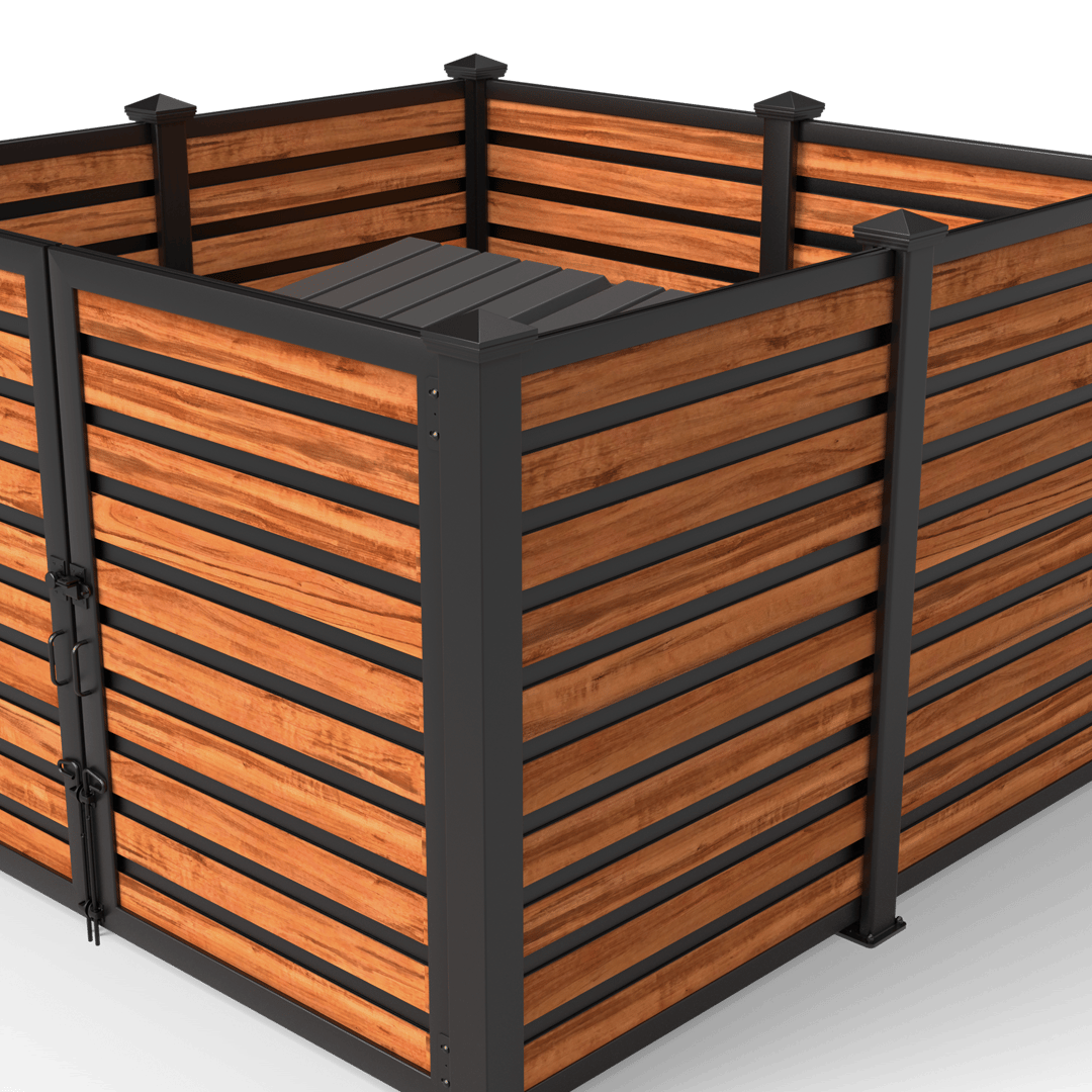 dumpster-enclosure-1111-horizontal-plank-wide-stiffener-tigerwood-nighthawk-L2