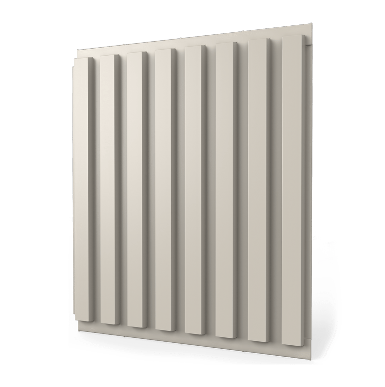 Envisor_ABS_52in_VerticalRib_Almond_Panel_Silo