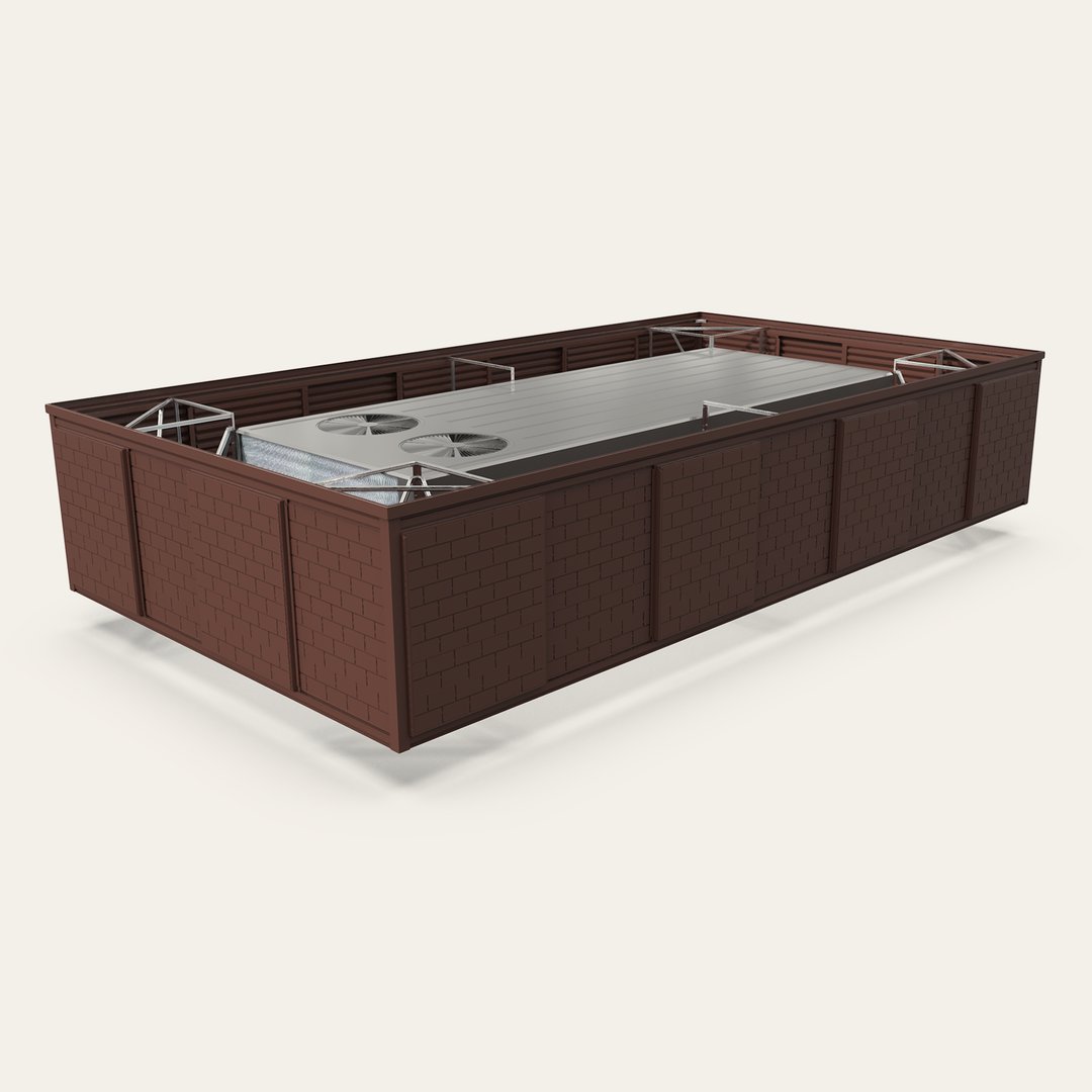 Unit Attached_ABS_Brick_Terracotta
