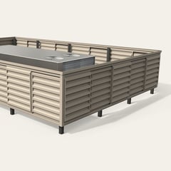 Post Mounted_ABS_7.2 Rib_Oyster-L