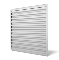 Envisor_4.0in_Corrugated_Horizontal_Metal_Panel_52in_IglooWhite_Panel