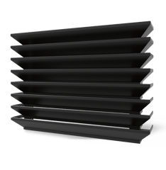 Envisor_Z-Fin_Textured Black_Panel