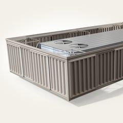 Unit Attached_Metal_7.2 Rib Vertical Perf_Brownstone-L