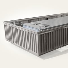 Unit Attached_Metal_7.2 Rib Vertical_PolarWhite-L