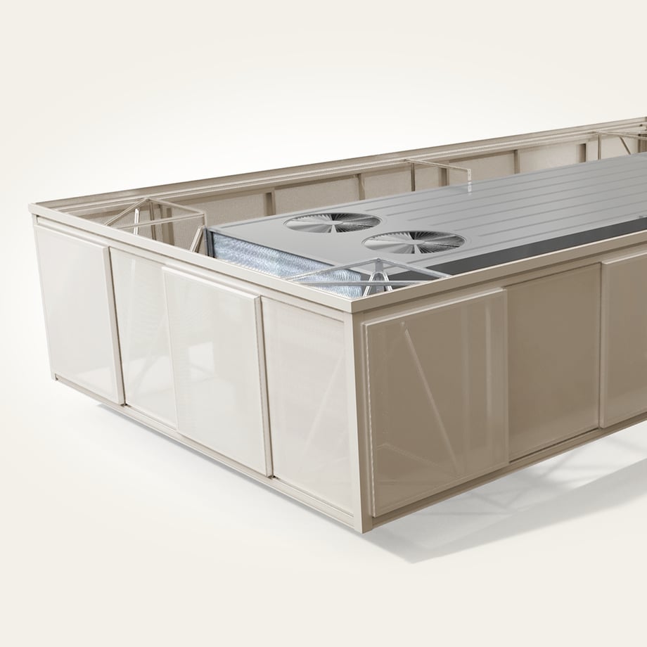 Unit Attached_Metal_Pan Perf_LightStone-L