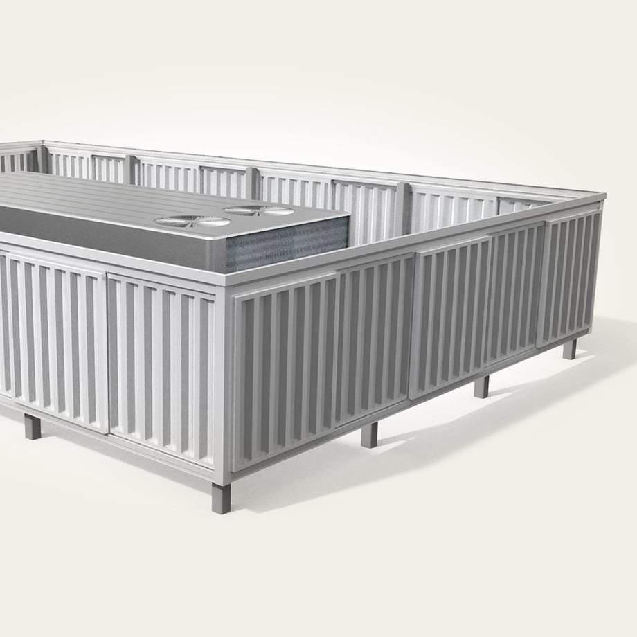 Post Mounted_Metal_7.2 Rib Vertical_-L