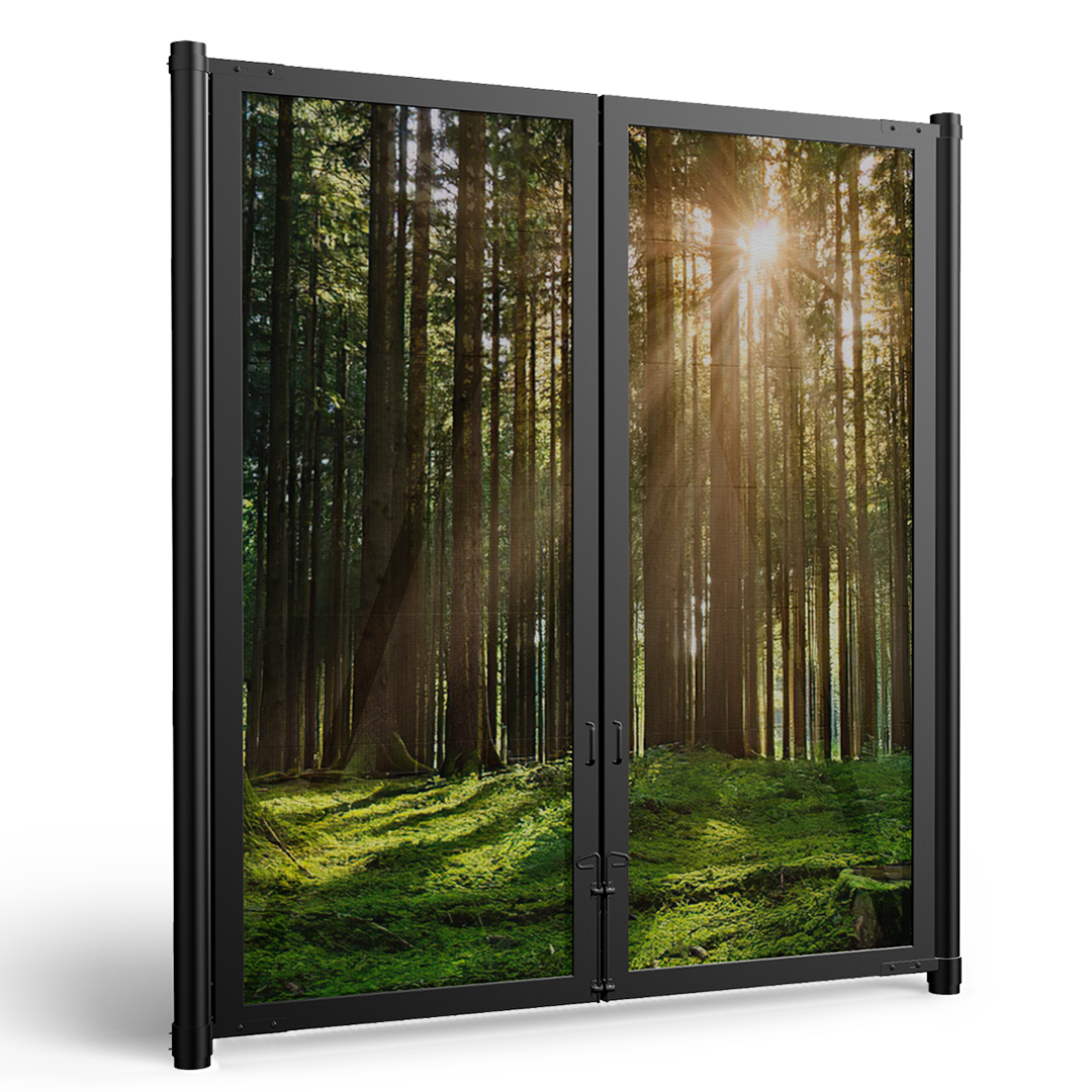 MegaGate_Custom_GraphicPerforatedPlanar