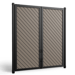 MegaGate_PVC_DiagonalPlank_Brownstone