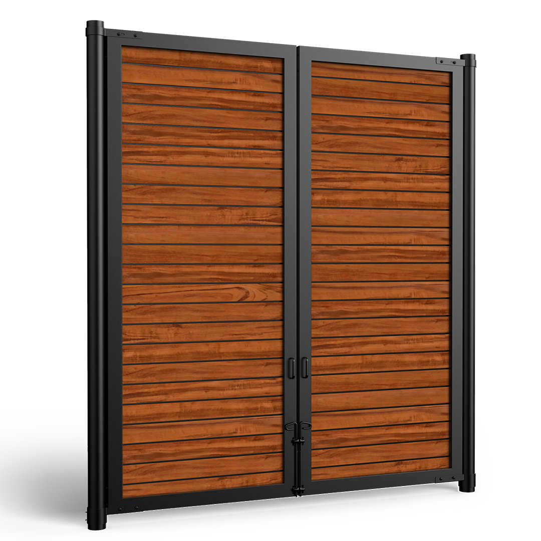 MegaGate_HorizontalPlank_StandardStiffener_Tigerwood