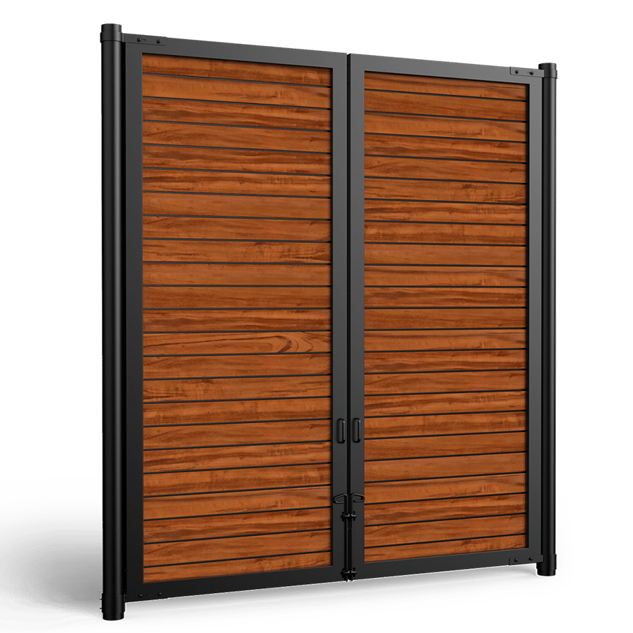 MegaGate_HorizontalPlank_StandardStiffener_Tigerwood