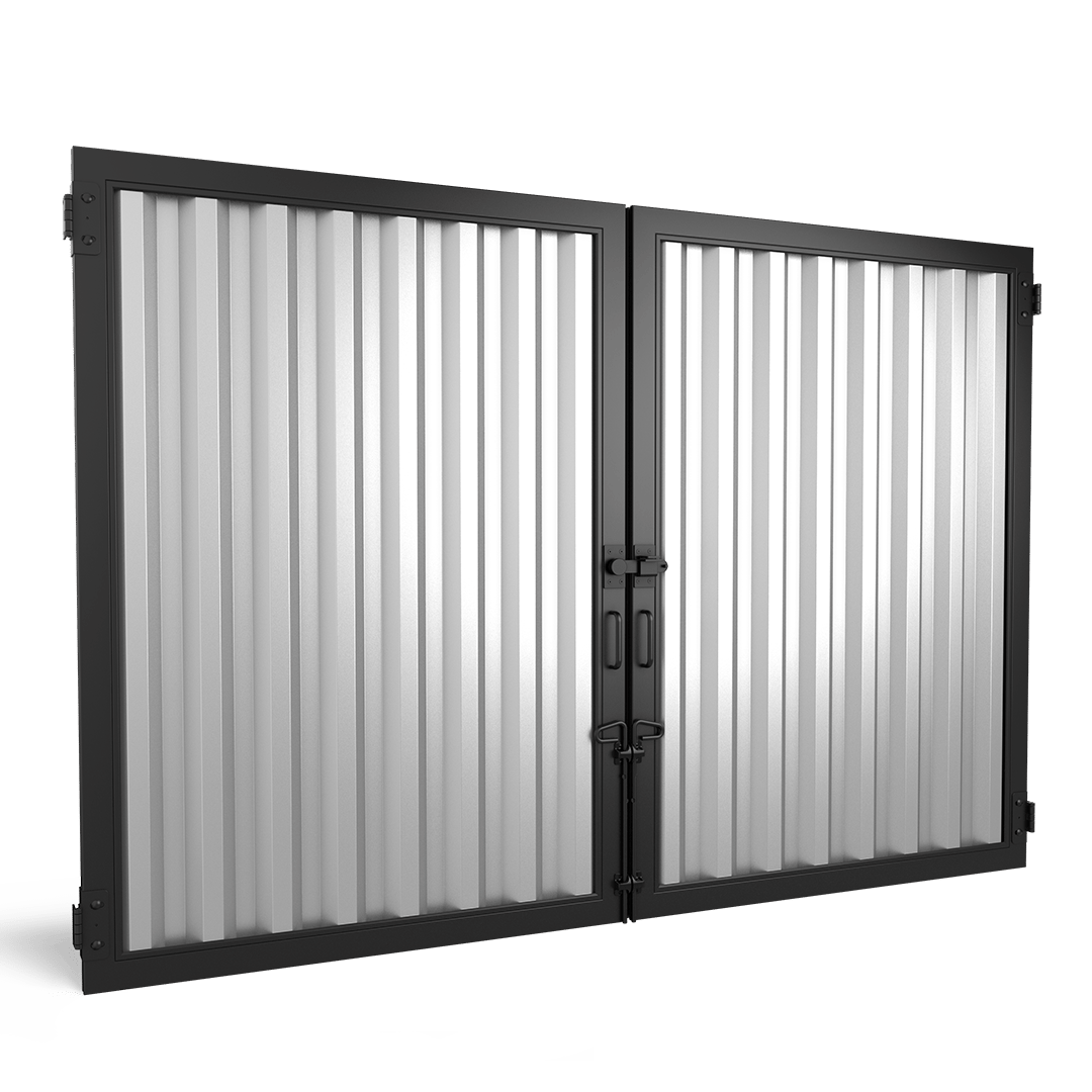 ToughGate_Metal_7.2Rib_VerticalSolid_SilverSatin_Nighthawk