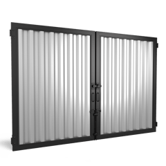 ToughGate_Metal_7.2Rib_VerticalSolid_SilverSatin_Nighthawk