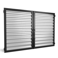 ToughGate_Metal_Perforated7.2Rib_SilverSatin_Nighthawk