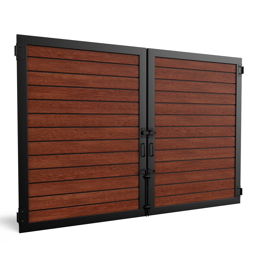 ToughGate_NaturalWood_HorizontalPlank_StandardStiffener_Cedar_Nighthawk