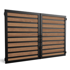ToughGate_NaturalWood_HorizontalPlank_WideStiffener_Cumaru_Nighthawk