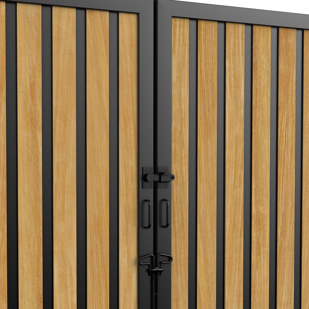 ToughGate_NaturalWood_VerticalPlank_WideStiffener_Garapa_Nighthawk-L