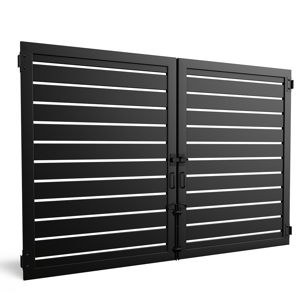 ToughGate_Metal_6inSlatHorizontal_Nighthawk