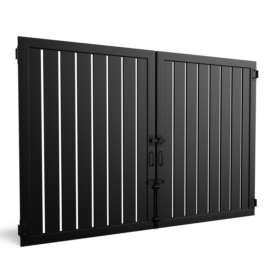 ToughGate_Metal_6inVerticalSlatHorizontal_Nighthawk