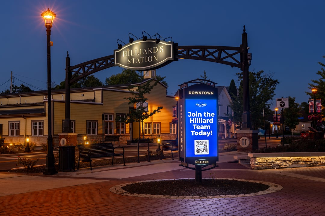 Hilliard Downtown Digital Kiosk - Hilliard OH-02