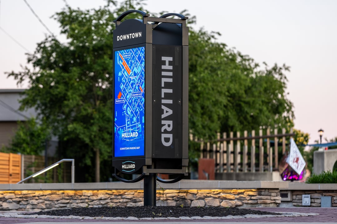 Hilliard Downtown Digital Kiosk - Hilliard OH-09