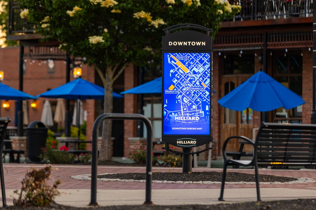 Hilliard Downtown Digital Kiosk - Hilliard OH-10