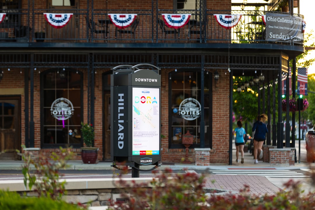 Hilliard Downtown Digital Kiosk - Hilliard OH-14