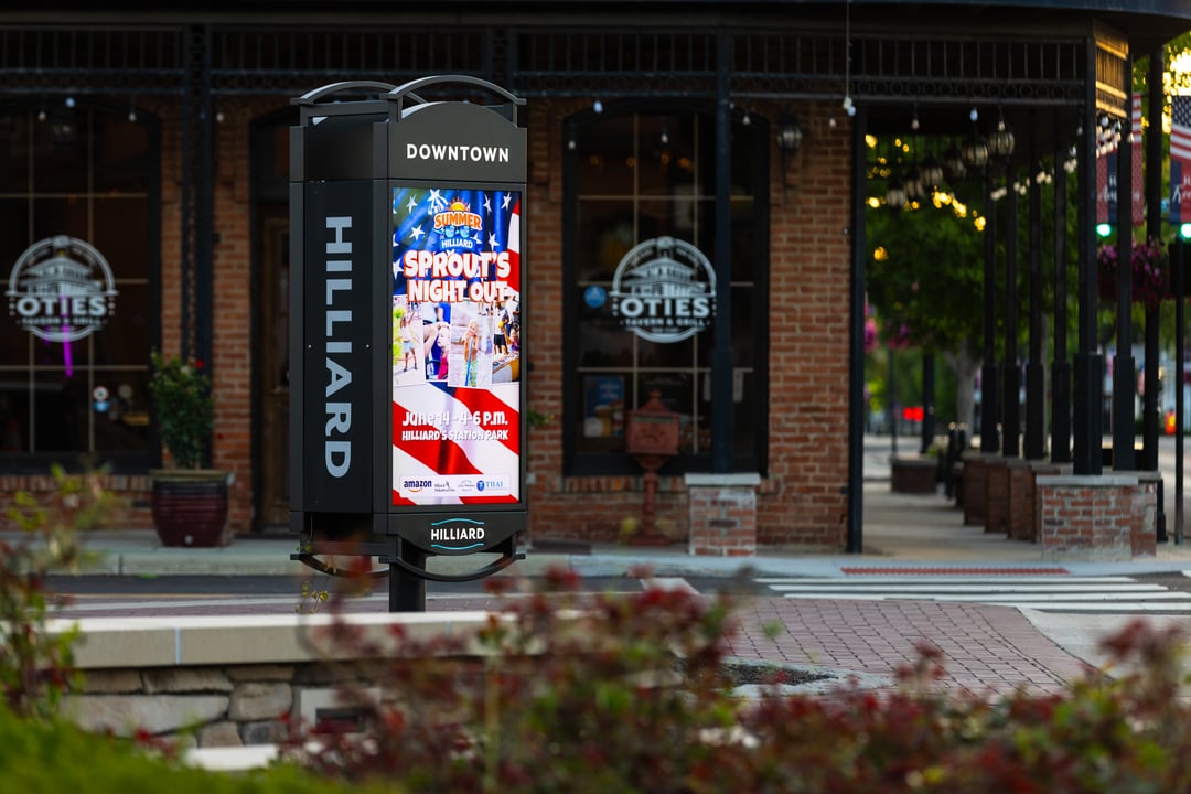 Hilliard Downtown Digital Kiosk - Hilliard OH-17
