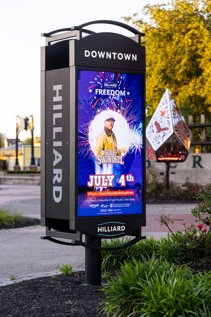 Hilliard Downtown Digital Kiosk - Hilliard OH-19