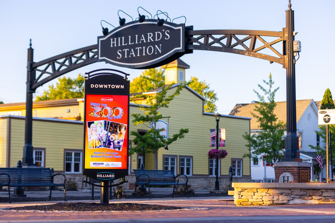 Hilliard Downtown Digital Kiosk - Hilliard OH-23