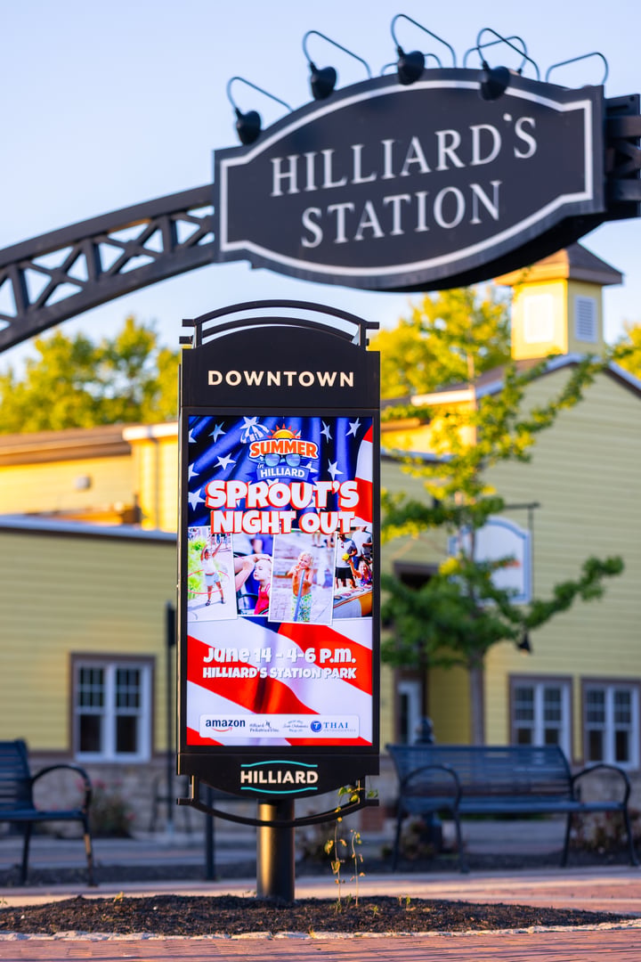 Hilliard Downtown Digital Kiosk - Hilliard OH-24