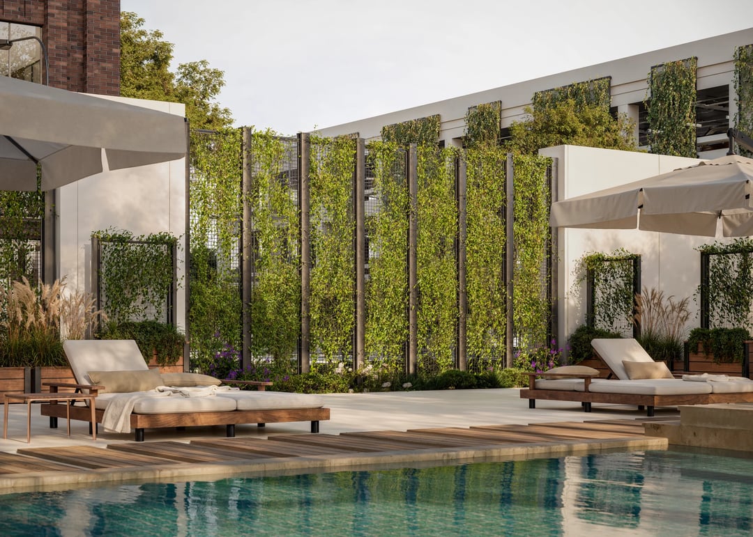 NatureScreen Trellis Fencing