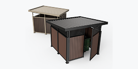 Covrit® Enclosures work for any sized project, budget, or property.