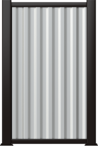 Covrit_Wall_Vertical7.2Rib+CityBrownPosts